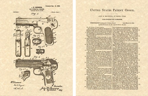 1900 auto pistol browning - fn,