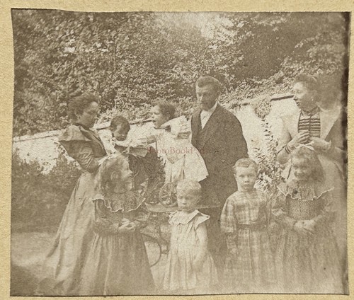 Famille enfants mode - mode, c1900