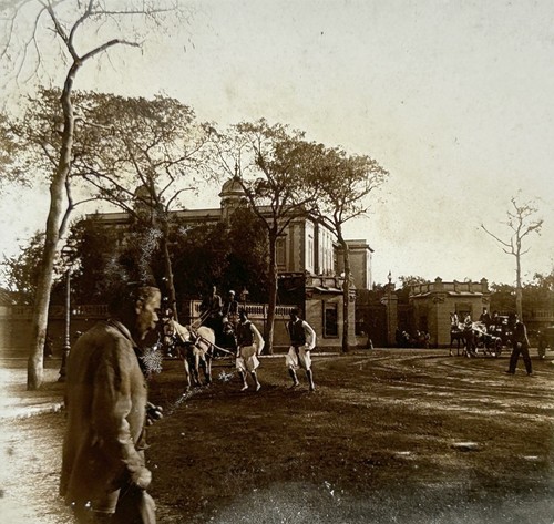 Egitto c1900 foto placca - egitto,