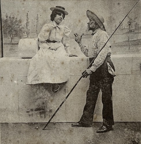 Scena genere comico c1900 - di,
