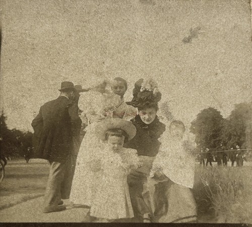 Famille enfants mode c1900 - famille,
