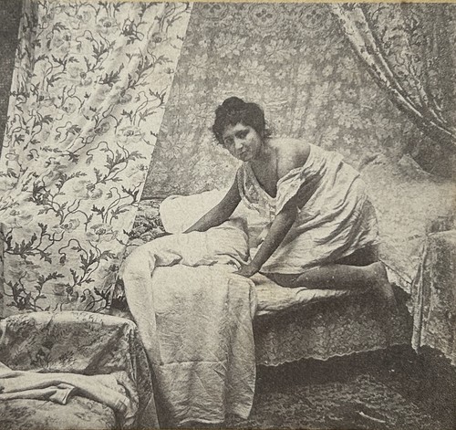 Scène genre une - une, femme