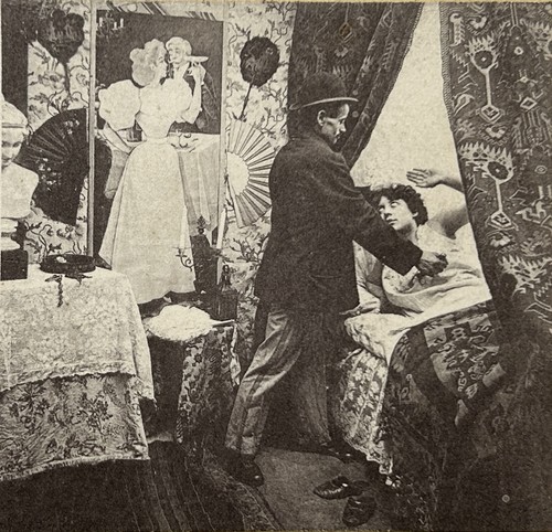 Scène genre l intrus et - scène,