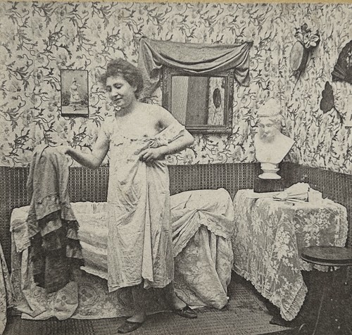 Scène genre une femme - de, dans
